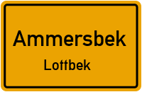 Hamburger Straße in AmmersbekLottbek