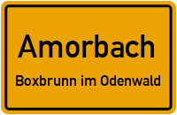 Gendarmenweg in AmorbachBoxbrunn im Odenwald