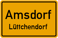 Straßen in Amsdorf Lüttchendorf
