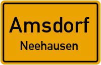 Straßen in Amsdorf Neehausen