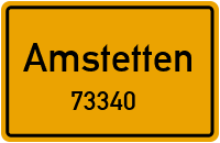 Straßen in 73340 Amstetten