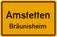 Wiesenweg in AmstettenBräunisheim