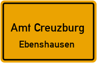Beifallsgraben in Amt CreuzburgEbenshausen
