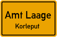 Eichenweg in Amt LaageKorleput