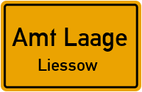 Liessower Wiesenweg in Amt LaageLiessow