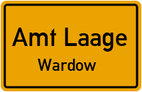 Dorfstraße in Amt LaageWardow