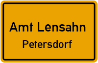 Petersdorfer Allee in Amt LensahnPetersdorf