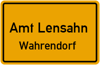 Wahrendorfer Straße in Amt LensahnWahrendorf