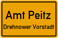 Ziegelstraße in Amt PeitzDrehnower Vorstadt