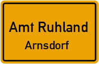 Friedhofsweg in Amt RuhlandArnsdorf
