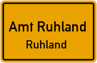 Straße Des Aufbaus in Amt RuhlandRuhland