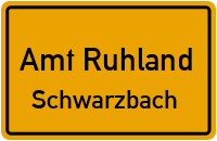 Wiesenstraße in Amt RuhlandSchwarzbach