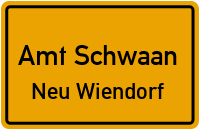 Pappelweg in Amt SchwaanNeu Wiendorf