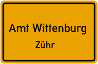Kütziner Straße in Amt WittenburgZühr