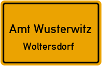 Neuwoltersdorfer Weg in Amt WusterwitzWoltersdorf