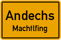 Straßenverzeichnis Andechs Machtlfing