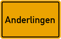 City Sign Anderlingen