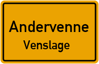 Kirchstraße in AndervenneVenslage