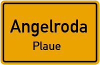 Hauptstraße in AngelrodaPlaue