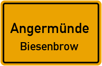 Schäfereiweg in AngermündeBiesenbrow