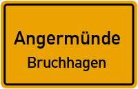 Frauenhagener Weg in AngermündeBruchhagen