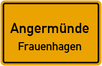 Schmiedestraße in AngermündeFrauenhagen