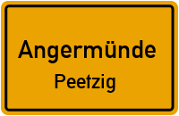 Rundweg Peetzigsee in AngermündePeetzig