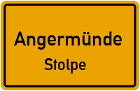 Stadtweg in AngermündeStolpe