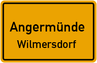 Wilmersdorfer Straße in AngermündeWilmersdorf