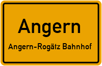 Bahnhof in AngernAngern-Rogätz Bahnhof