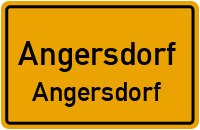 Straßen in Angersdorf Angersdorf