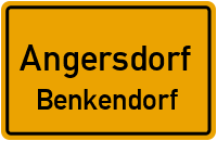 Straßen in Angersdorf Benkendorf