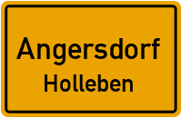 Straßen in Angersdorf Holleben
