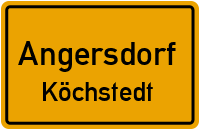 Straßen in Angersdorf Köchstedt