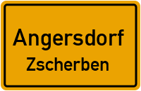 Straßen in Angersdorf Zscherben