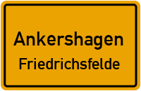 Ringstraße in AnkershagenFriedrichsfelde