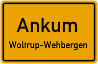 Wehberger Straße in 49593 Ankum (Woltrup-Wehbergen)