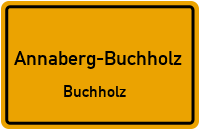 Schneeberger Straße in Annaberg-BuchholzBuchholz