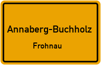 Bahnhofplatz in Annaberg-BuchholzFrohnau