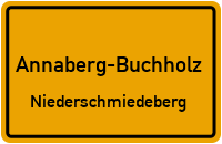 Straßen in Annaberg-Buchholz Niederschmiedeberg