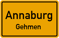 Straßen in Annaburg Gehmen