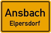 Wendenstraße in AnsbachElpersdorf