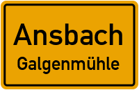 Lessingstraße in AnsbachGalgenmühle