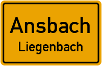 Straßenverzeichnis Ansbach Liegenbach