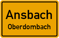 Straßen in Ansbach Oberdombach