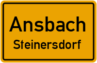Straßen in Ansbach Steinersdorf