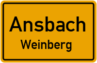 Steingruberstraße in 91522 Ansbach (Weinberg)