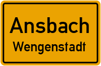Straßen in Ansbach Wengenstadt