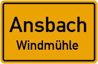 Straßenverzeichnis Ansbach Windmühle