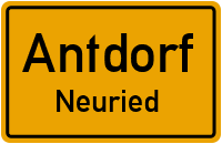 Straßenverzeichnis Antdorf Neuried